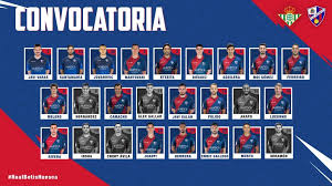 Sd huesca struggled to cope with the andalusians' attacking prowess on. Lista De Convocados Para El Real Betis Sd Huesca Sd Huesca