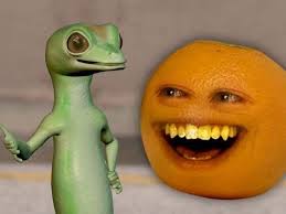 Annoying Orange Annoying Orange Vs Gecko Geico Spoof Annoying Orange Spoofs Cute Fruit