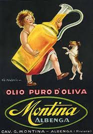Olio Puro Di Oliva Montina Albenga Liguria Vintage Olive Oil Poster Riviera Ess Vintage Advertisements Vintage Advertising Posters Vintage Italian Posters