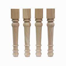 Browse top quality unfinished wood dining table legs from highland manor. Weichuan Solid Unfinished Rubber Wood Furniture Legs Replacement Bench Legs Coffee Table Legs Tv Bench Leg Set Of 4 Buy Online In Bulgaria At Desertcart 132169542