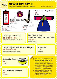 Easy To Learn Korean 189 New Year S Day Learn Korean Korean Language Korean Words