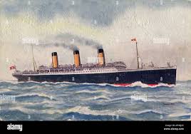 White star line steamer hi-res stock ...