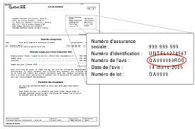 Numero D Avis De Cotisation Regime Quebecois D Assurance Parentale