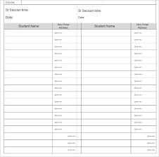 Check out our 43 free attendance sheet templates. 30 Attendance Sheet Templates Free Excel Pdf Formats