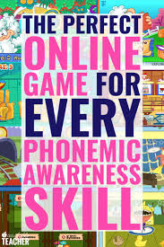 Phonics games online by level, preschool reading games, kindergarten reading games, 1st grade reading games, 2nd grade reading games. Online Phonemic Awareness Games For Every Skill