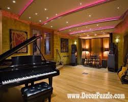 Top Ideas For Led Ceiling Lights For False Ceiling Designs Music Studio Room Home Studio Music Home Music Rooms