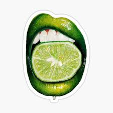 Sticker Lippenzeichnungen Redbubble