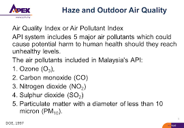 In fact, only two regions in malaysia have ever recorded api readings above 300, and that's port klang and banting (not good news for klang folk!) Haze And Health Ahmad Filza Ismail Md Community Medicine Department Ppt Video Online Download
