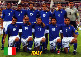 Italy Team Group At Euro 2000 Italy Team Football Sports