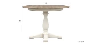 Like this one, for instance: Cameron Rustic Round Dining Table Dining Tables Ethan Allen