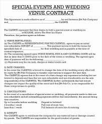 Venue Rental Agreement Template Elegant Catering Contract Sample Event Planning Contract Venue Rental Rental Agreement Templates