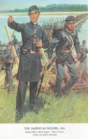 An Engineer Officer 1st Lieutenant And A 1st Sergeant Infantry Of The Union Army In The West 1863 A Pi Civil War Artwork Civil War Art American Civil War