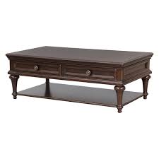 Magnussen Grant Rectangle Cocktail Table Coffee Table Coffee Table Wood Cherry Wood Coffee Table