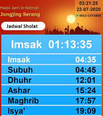 Pada bulan ini umat muslim dapat memperbanyak ibadah sekaligus menyempurnakannya. Jam Jadwal Shalat Digital Disertai Gambar Dan Running Text