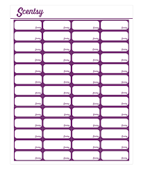 scentsy voltage pyo labels template in 2019 scentsy label