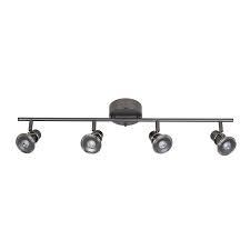 Touch device users, explore by touch or with swipe gestures. Portfolio Sawyer 4 Light 35 8 In Brushed Nickel Dimmable Integrated Led Track Bar Light Kit Fixed Track Light Kit Complete Kits Tools Home Improvement Medicicapelli Com Au