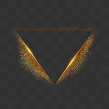 Golden Dust Particles Triangle Border Golden Granules Triangle Png Transparent Clipart Image And Psd File For Free Download Geometric Background Halo Backgrounds Flower Drawing