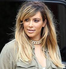 And this year short hairstyles are in trend. Hairstyle Makeup Trend Before After Photos Kim Kardashian Goes Ombre Blonde Haircolor For Fall Winter 2013 Beautystat Com
