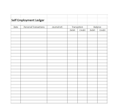 Check spelling or type a new query. Self Employment Ledger 40 Free Templates Examples