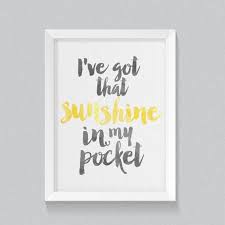 Printable I Ve Got That Sunshine In My Pocket Etsy Sunshine In My Pocket Watercolor Typography Typography Printable