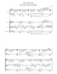 Luciano pavarotti — nessun dorma!, vincerò 02:51. Puccini Nessun Dorma From Turandot Sheet Music For Piano Quartet 8notes Com