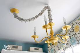 Consider led bulbs for better efficiency and reduced bills. How To Swag A Light Fixture Pretty Handy Girl