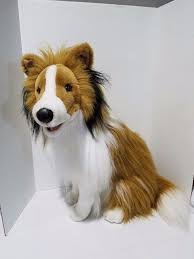 Black And White Sheltie Stuffed Animal Pin On Ebay Etsy Found Treasures
