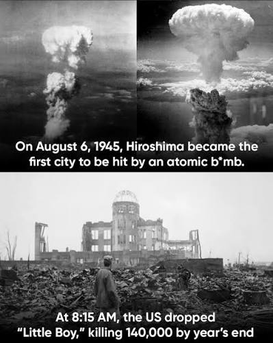 🇯🇵 Hiroshima was bømbed 80 years ago today by American airforces amid  WW2. Today it's a vibrant, peaceful, world-class city. Japan didn't just  play the victim — they rebuilt. The lesson here