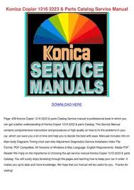 Manuals and user guides for konica minolta bizhub 211. Download Driver Bizhub 163 211 Downtownlasopa