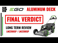 FINAL Verdict EGO Aluminum Deck Mower LM2206sp LM2200sp
