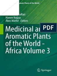 The lettering and graphics are done in highly contrasting colors. Mohamed Neffati Hanen Najja Akos Mathe Ed Medicinal And Aromatic Plants Of The World Africa Volume 3 2017 Pdf Conservation Biology Herbalism