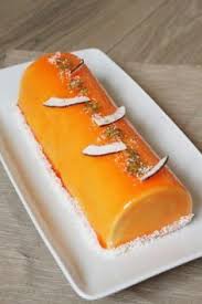 Buche Exotique Noix De Coco Ananas Mangue Passion Buche De Noel Dessert Noel Recette Buche De Noel