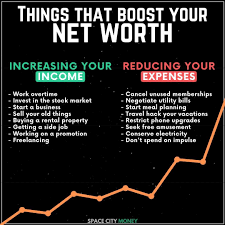 Growing Your Net Worth Is Not Rocket Science It Also Doesn T Mean That You Finance Goals Net Worth Finance Investing