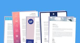 An outline font is scalable because, given a geometrical description of a typeface, a printer or other display device can generate the characters at any size. 23 Business Letterhead Templates Branding Tips Venngage