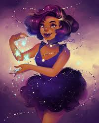 Star Year Black Girl Art Black Women Art Black Girl Magic Art