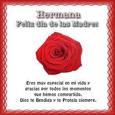 Feliz día del hermano madre en el cielo mensaje del día de la madre mensaje para mi dia de las madres (imagenes para copampartir en facebook, twiter y google). Preciosas Tarjetas Del Dia De Las Madres Para Una Hermana Amor