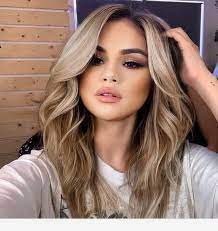 129 Cute Hair Colors With Trending Styles And Pictures Page 17 Homeinspins Com Haircolorbalayage Hair Styles Hair Looks Curly Hair Styles