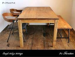 120センチ150センチ180センチパイン無垢ダイニングテーブル作業台ウォルナットパソコンデスク調整4人掛け5人掛け6人掛けハンドメイド家具手作り家具家具職人什器男前家具アイアン家具鉄家具鉄脚引き出し付き ダイニング インテリア 家具 家のインテリア