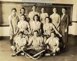 Vintage Field Hockey Hockey Deportes Chicas