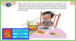 Jawaban Soal Buku Tema 9 Kelas 5 Halaman 129 130 131 132 133 134 135 136 Buku Berkelas Kunci