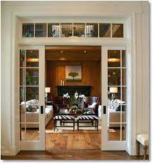 Pocket Door With Window Love The French Pocket Doors With Transom Window Above Rod Pocket Door Win French Doors Interior French Pocket Doors Glass French Doors