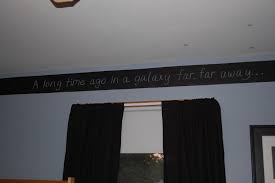 He comes home in tomorrow (eek!), and i still have some painting to finish and a room to reassemble, but i think we'll be able to get most of it done. Star Wars Room Sarah S Sweeties