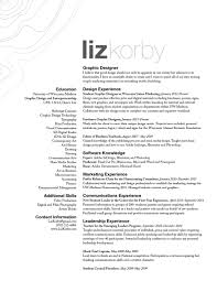 graphic designer resume template