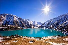 The ice volcano forms each year in kazakhstan, and it never disappoints! Winter In Kazakhstan For A Thrilling Holiday Experience