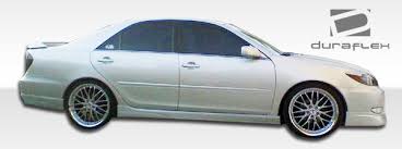 Find toyota tte from a vast selection of full body kits. Extreme Dimensions 2002 2006 Toyota Camry Duraflex Vortex Side Skirts Rocker Panels 2 Piece Wholesale Car Parts