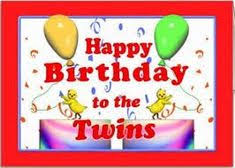 12 Ideeen Over Verjaardag Twins Verjaardag Tweeling Verjaardag Gelukkige Verjaardag Dochter