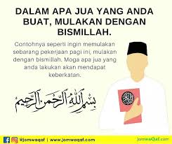 Dengan nama allah yang maha pemurah lagi maha penyayang. Jomwaqaf A Twitter Assalamualaikum Mulai Hari Ini Jom Kita Ubah Cara Kita Mulakan Sesuatu Dengan Membaca Bismillah 4 Disember 2017 15 Rabiul Awal 1439h Motivasi Disember2017 Jomwaqaf Jomwaqafdotcom Bismillah Isnin 1439h Https T Co