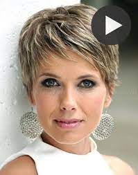 Short Hairstyle For Older Woman With Fine Thin Hair Stylendesigns In 2021 Older Women Hairstyles Short Hair Older Women Thin Fine Hair