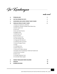 Panduan Penulisan Surat Rasmi Edit 4 03012021 Finalised Membalik Buku Halaman 1 49 Pubhtml5