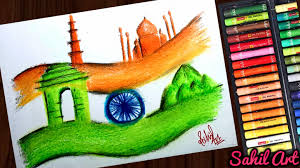 Independence day drawing for beginners with oil pastels step by. Sahil Art Independence Day Special Drawing With Oil Pastel Step By Step For Beginners Sahilart Here It S Video Link Https Youtu Be Wgvdnkkzets Facebook